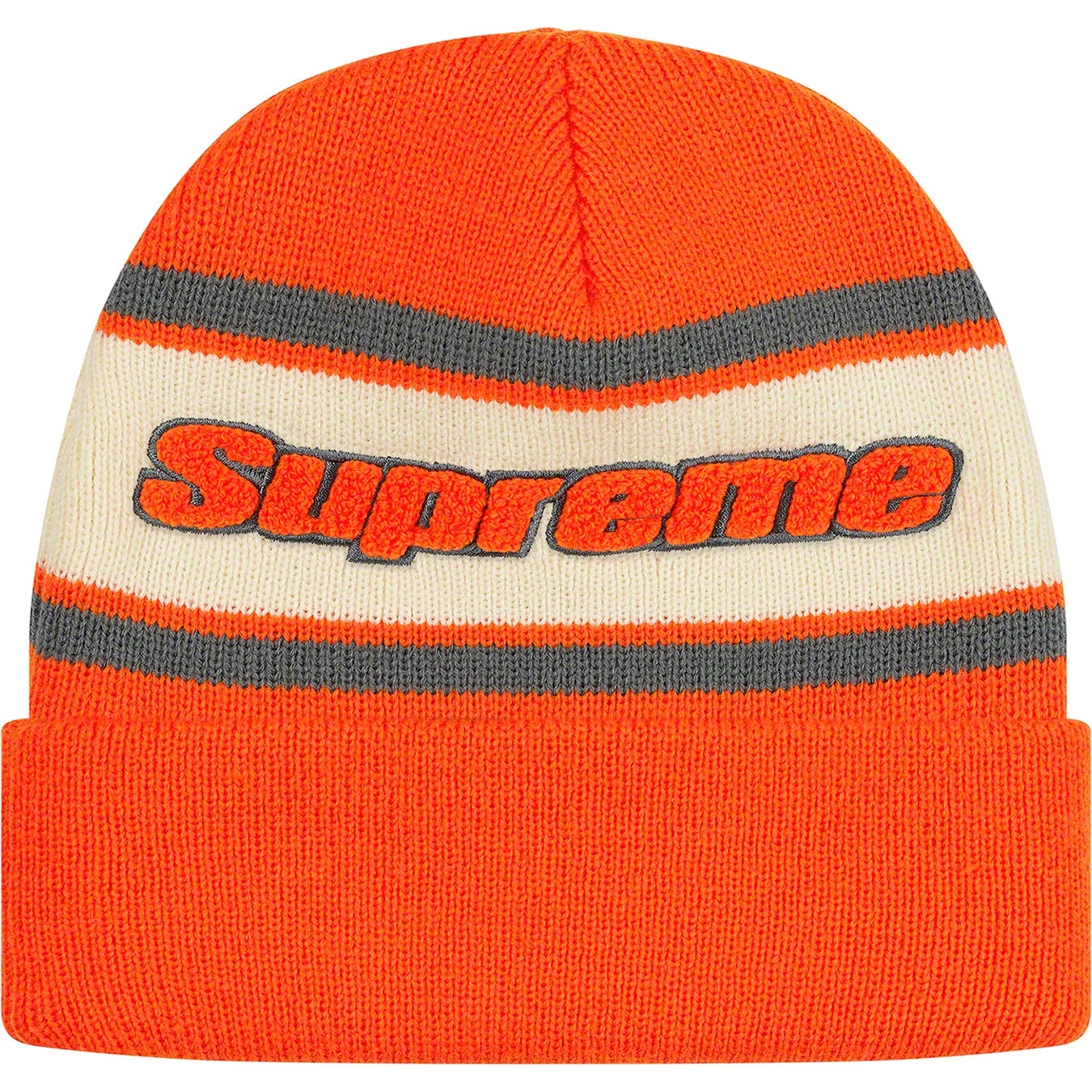 Chenille Stripe Beanie view 8